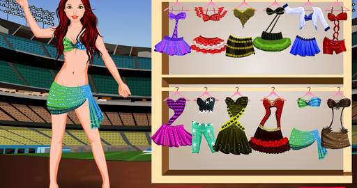 Cheerleader Dressup Girlgame screenshot 11