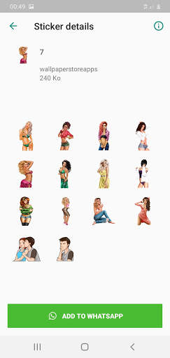 Sexy Love Stickers For Whatsapp screenshot 4