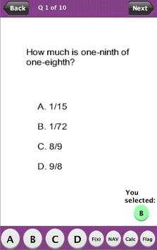 PAPA Math Practice Test Lite скриншот 14