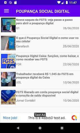 Poupança Social Digital screenshot 2