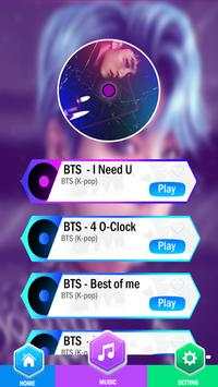 BTS JungKook PIANO TILES - All Songs 1 تصوير الشاشة