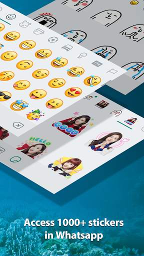 Koi Free Live  3D Fish Keyboard for Rockey screenshot 5