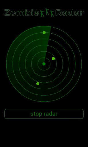 Zombie Radar Simulasi screenshot 3