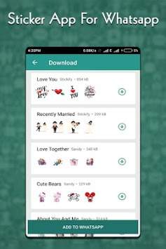 Sticker Packs for Whatsapp : Stickers App screenshot 1