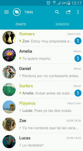 TWIN MESSENGER screenshot 1