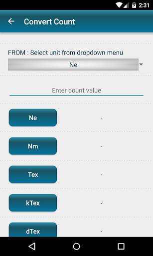 Textile Calculations Lite screenshot 6