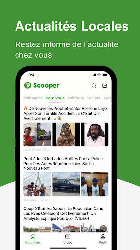 Scooper News: News Around You screenshot 1