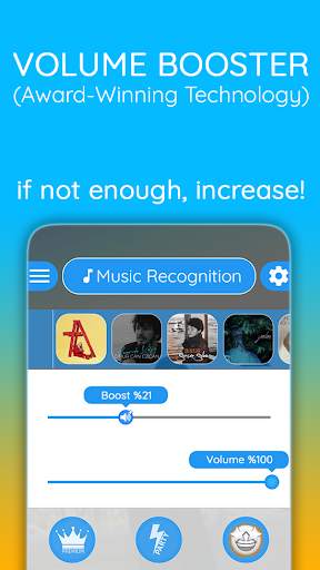 SOUND  Volume Booster & Song Finder screenshot 2