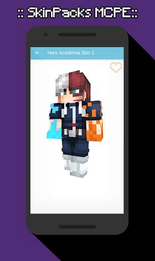 SkinPacks HeroAcademia for Minecraft screenshot 3