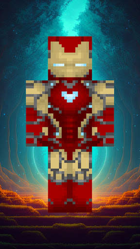 Iron Man Skin for Minecraft screenshot 1