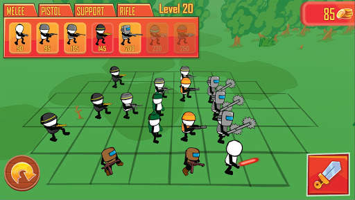 Stickman simulator pertempuran senjata screenshot 2