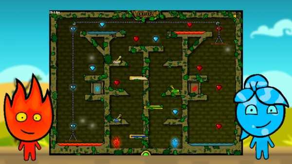 Hotboy and IceGirl: Temple in Forest screenshot 2