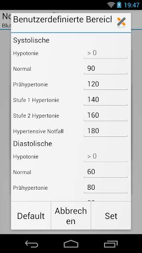 Blutdruck (MyDiary) screenshot 6