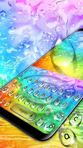 Color Water Drops Keyboard screenshot 3