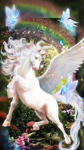 Flower Unicorn Live Wallpaper & Launcher Themes screenshot 7