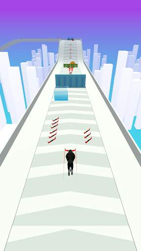 Bull Smash 3D - Angry Bull Run screenshot 1