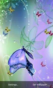Z5 Butterfly Live Wallpaper screenshot 1
