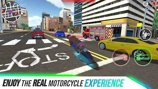 Motorcycle Real Simulator screenshot 3