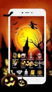 Halloween Horror Night Launcher Theme HD Wallpaper 3 تصوير الشاشة