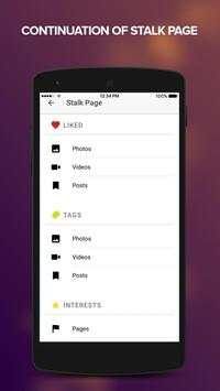 Stalker For Facebook screenshot 3