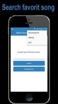 4shared Music MP3 screenshot 2