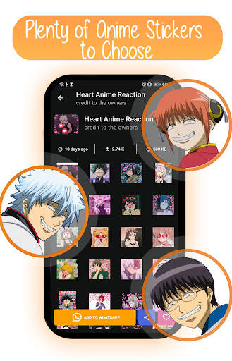 Anime Stickers For WhatsApp screenshot 5