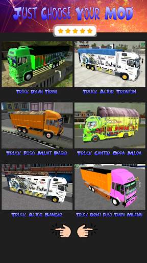Mod BUSSID Dump Truck screenshot 3