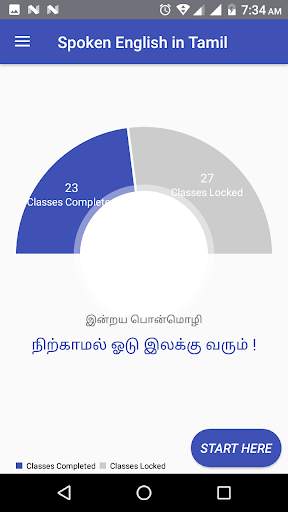 Spoken English in Tamil (Free Version) screenshot 1