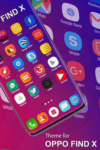 Themes for OPPO FIND X Launcher 2019 screenshot 4