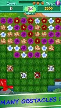 Flower Crush Match 3 Game screenshot 5