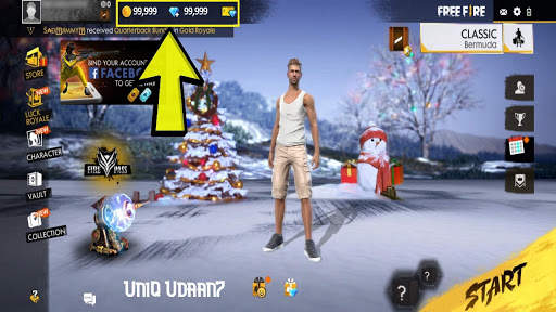 Garena Free Diamonds - Fire Guide for Free 2020 screenshot 1