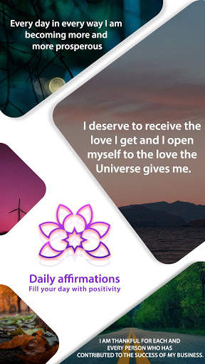 Daily Affirmations - Fill your day with positivity screenshot 1