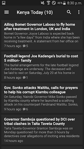 Kenya  News- Breaking news, Headlines. screenshot 2