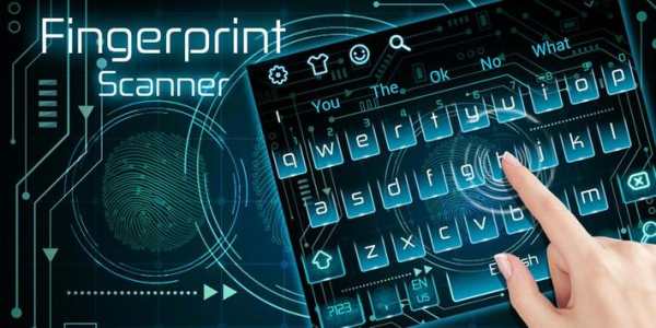 Fingerprint Scanner Keyboard Theme screenshot 5
