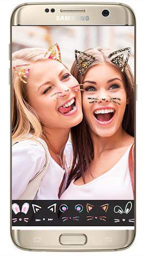 Selfie Camera - Cat Face Changer Photo Editor App screenshot 1