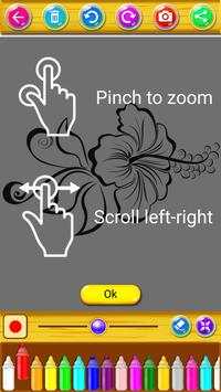 coloring flower game screenshot 2