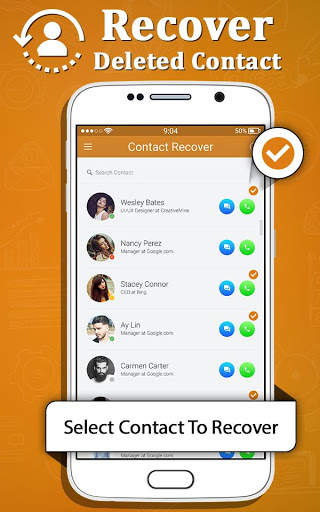 Recover All Deleted Contact 2 تصوير الشاشة