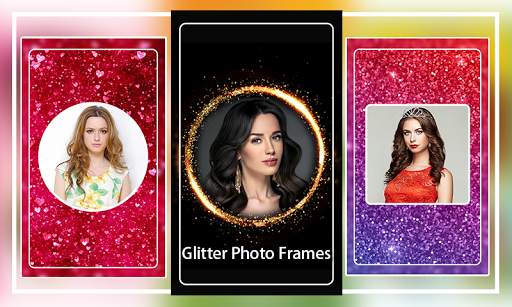 Glitter Photo Frames 1 تصوير الشاشة