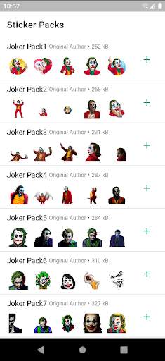 Joker Sticker Pro screenshot 1