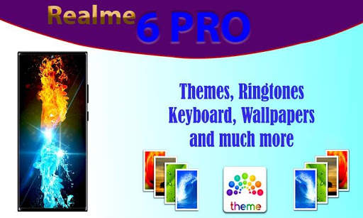 Realme 6 Pro Theme, Launcher, Ringtones, Wallpaper screenshot 1