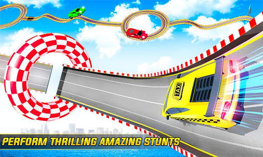 Taxi Car Mega Ramp Stunt: GT Car Racing Stunt Game screenshot 1