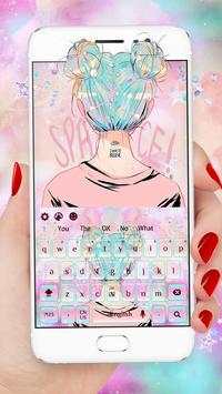 Pretty Girl keyboard screenshot 1