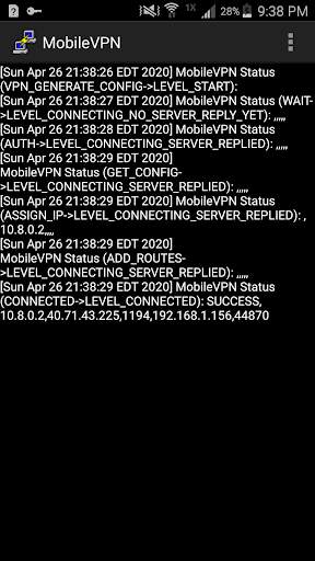 Mobile VPN screenshot 5