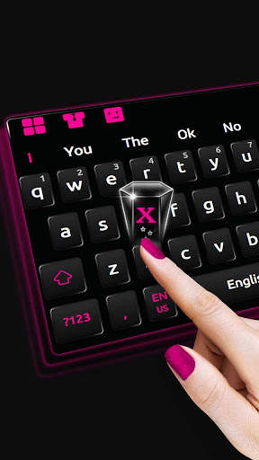 Black Keyboard Theme screenshot 1