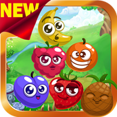 Match 3 Funny Farm Fruit icon