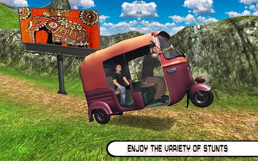 Offroad Rickshaw Tuk Tuk Drive screenshot 1