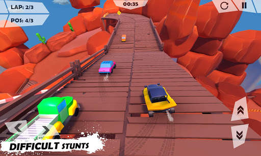 Mini car racing: Hot wheels स्क्रीनशॉट 1