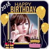 Happy Birthday Photo Frame Special Stickers 1.4