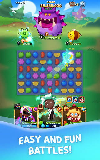 Cookie Run: Puzzle World screenshot 2