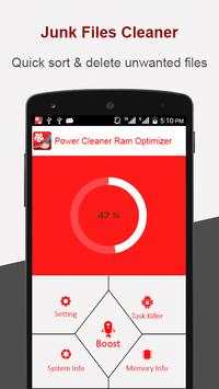 Power Cleaner RAM Optimizer screenshot 3